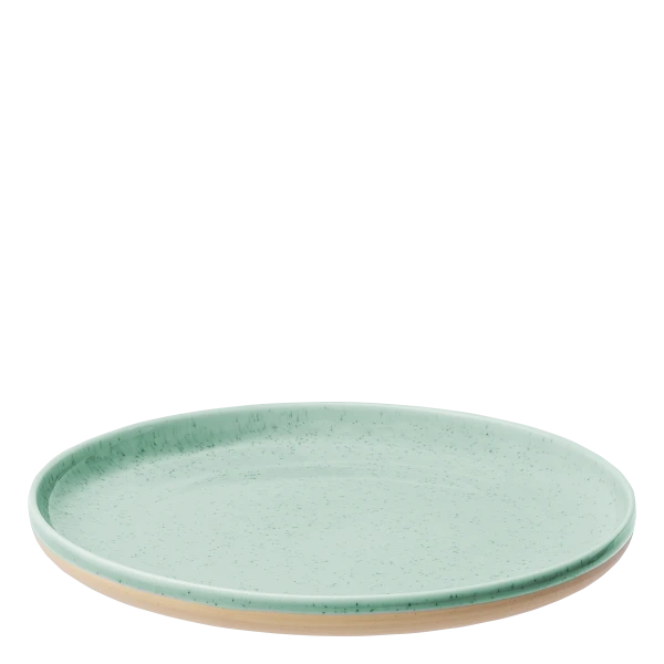 Tanier plytký Gaya RGB Vintage modrý lesklý 25 cm