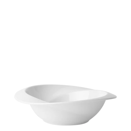 Hlboký tanier veľká porcia 22,5 × 21,9 cm — Tosca biely