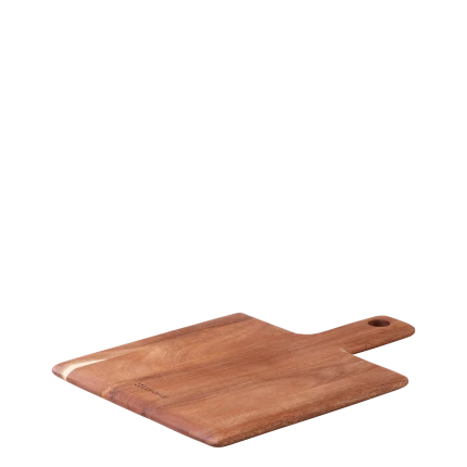 Cutting Board with handle Acacia 33 x 23 x 1.5 cm — FLOW Wooden