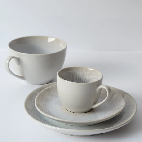 Mocca Saucer 12.5 cm Organic — Gaya Elements North