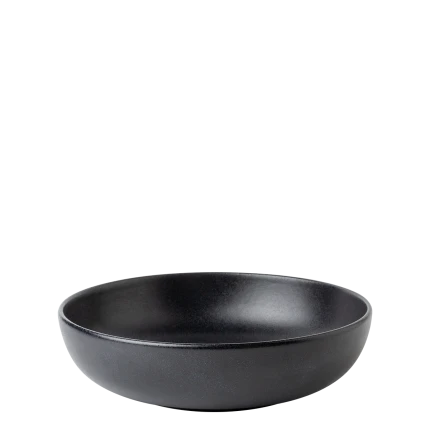 Tanier hlboký U-Coupe 21 cm - Basic čierny matný