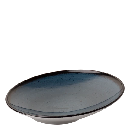 Pasta plate Curve 30 cm blue — Hotel Inn Chic color