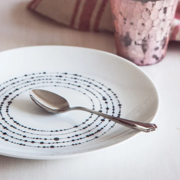 Dessertteller-Set 4 tlg. - Basic Dots