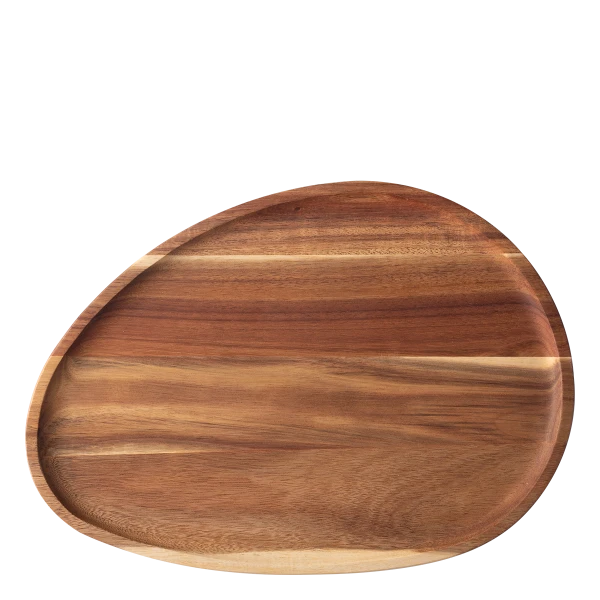 Tray triangle Acacia 35 x 25 x 1.6 cm — FLOW Wooden