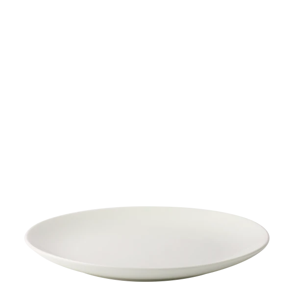 Tanier plytký Coupe 280 mm — Gaya Atelier biely