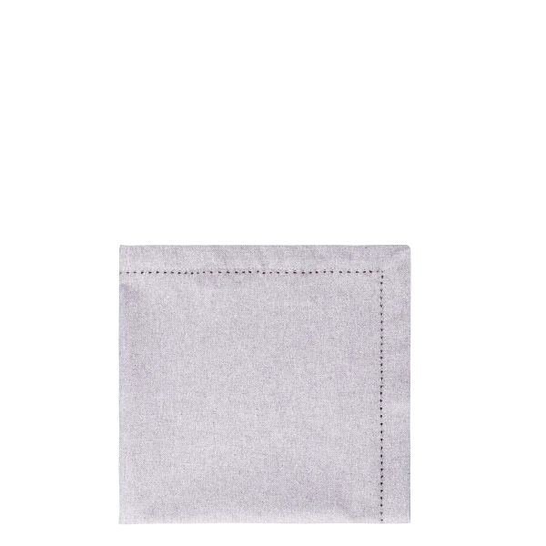 Svetlosivé bavlnené obrúsky 45 x 45 cm 2 ks – Basic Ambiente