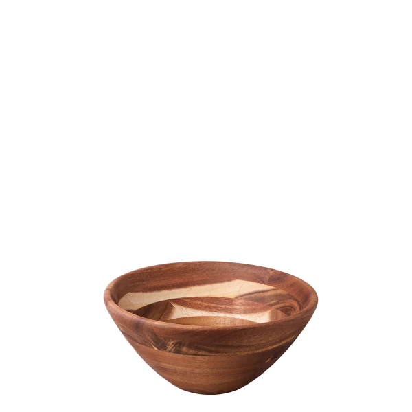 Salad Bowl Acacia Ø 25.4 cm x 11.4 cm — FLOW Wooden