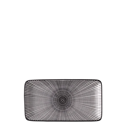 Rectangular Plate 20.3 x 11.2 cm — Gaya Elements Fire