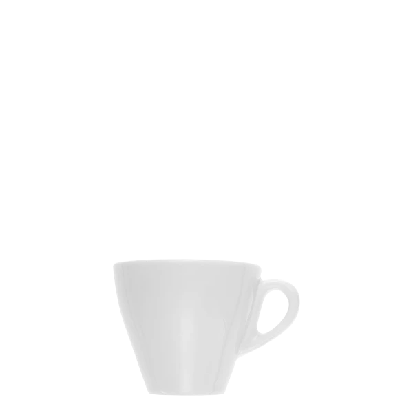 Mocca cup 90ml, Italian form — Chic white