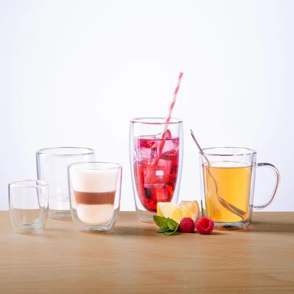 Glas BASIC Glas Double Wall 70 ml – Set 4 tlg.