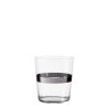 Tumbler 440 ml s Platinovým pruhom — 21st Century Glas Lunasol
