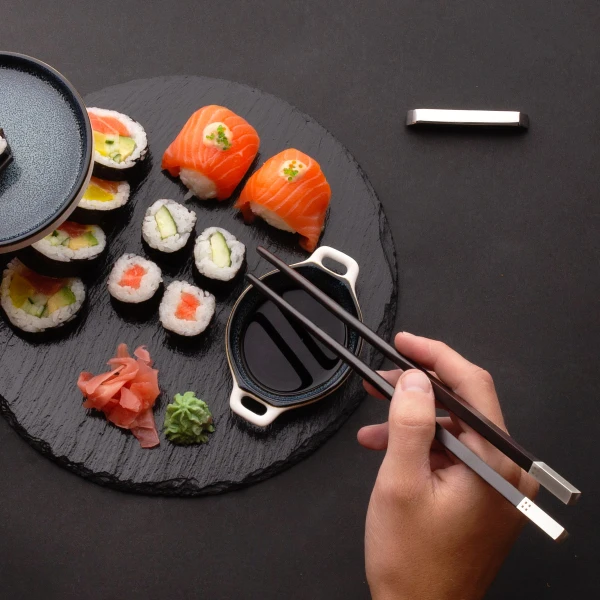 Round Slate tray ø24 cm — FLOW Slate