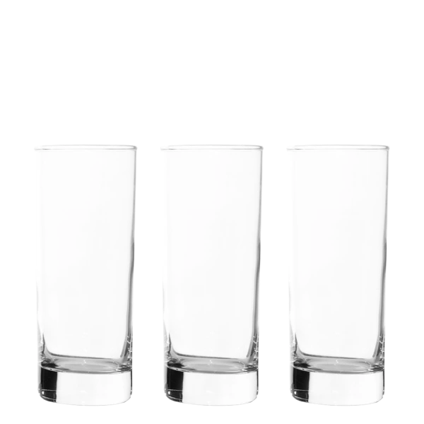 Tumbler Glass 330 ml set 3-pcs. — BASIC Glass