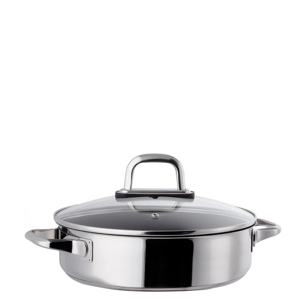 Frypan / Gratin Pan Ø 26 cm H: 7 cm with Lid — Saturn Lunasol