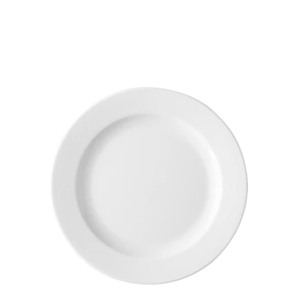 Plate flat Relief 19 cm — Chic Relief white