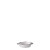 Bowl oval with handles 7,9 x 7 cm H: 2,3 cm — Gaya Atelier light grey speckled