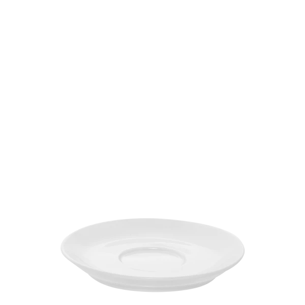 Kávový podšálek 14.5 cm, italsky styl — Chic bílý