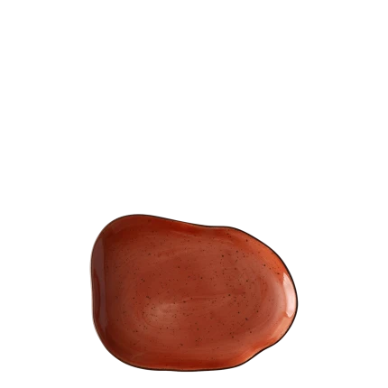 Plate flat Cloud 17 cm terracotta — Hotel Inn Chic color