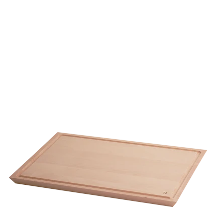 Chopping board with groove II — BASIC Wooden