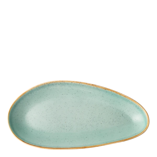 Platte oval 41 cm - Gaya Sand türkis Lunasol