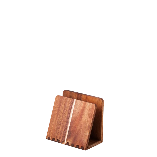 Napkin Holder Acacia 15.2 x 8.9 x 1.4 cm — FLOW Wooden