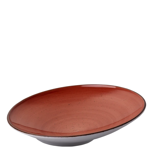 Tanier na cestoviny Curve 30 cm červený - Hotel Inn Chic farebný