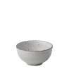 Miska Ø 12.5 cm H: 5.5 cm — Gaya Atelier světle šedý stříkaný