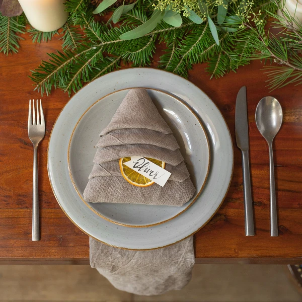 Cloth Placemat 35 x 50 cm Bronze — Gaya Ambiente