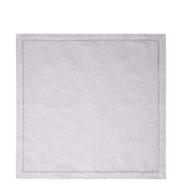 Svetlosivé bavlnené obrúsky 45 x 45 cm 2 ks – Basic Ambiente