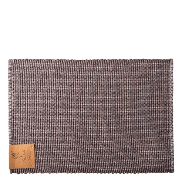 Stoff-Tischset 33 x 49 cm slate Elements Ambiente