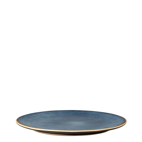 Teller Coupe flach, 28 cm - Gaya Elements Night Terra