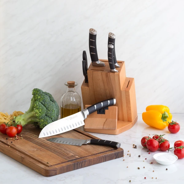 Schneidebrett mit Saftrille Teak 45.7 x 30.5 x 2.4 cm - GAYA Wooden
