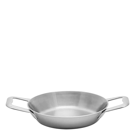 Gratin-/Serving Pan 18 x 4 cm — Sirius Triply Lunasol Pans mirror