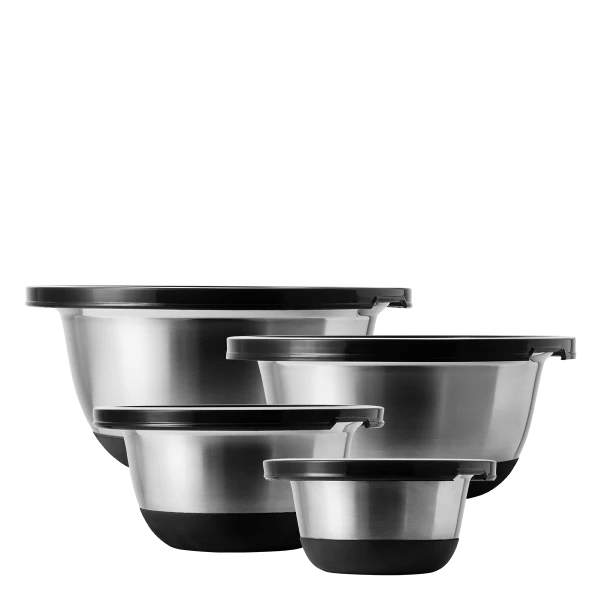 Set miešacích misiek s vekom 8 ks – Basic Kitchen
