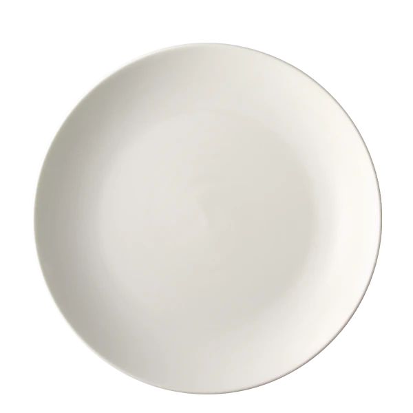 Tanier plytký Coupe 280 mm — Gaya Atelier biely