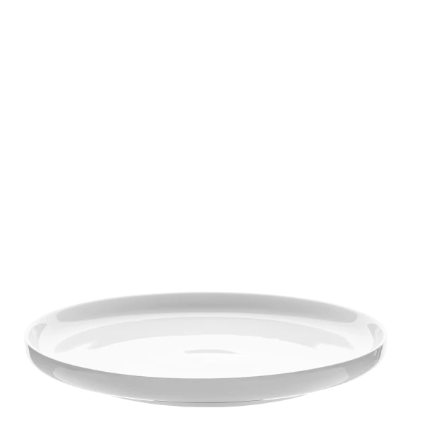 Flat Plate U-Coupe 28 cm — Gaya Atelier white