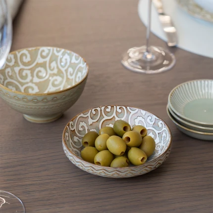 Miska Ø 15 cm, v: 3,5 cm — Levante Pearl