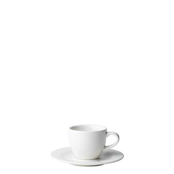Mocha saucer 12 cm — Gaya Atelier white