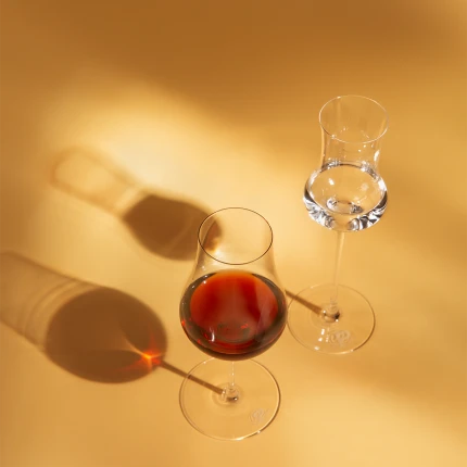 Grappa glass Set 2 pcs. — Univers Platinum Line Lunasol II