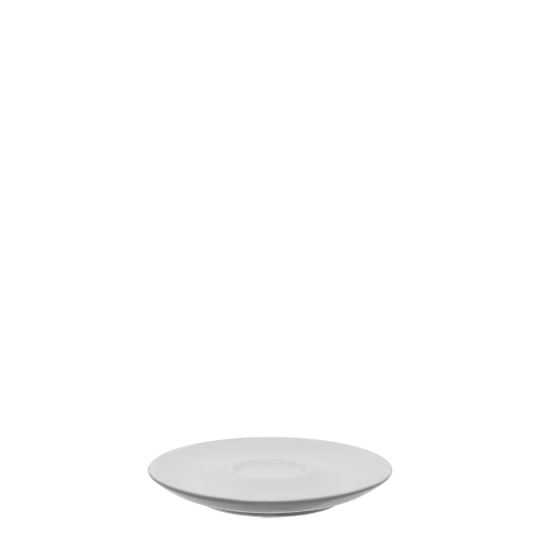 Mocca saucer 12.5 cm — RGB light grey glossy Lunasol