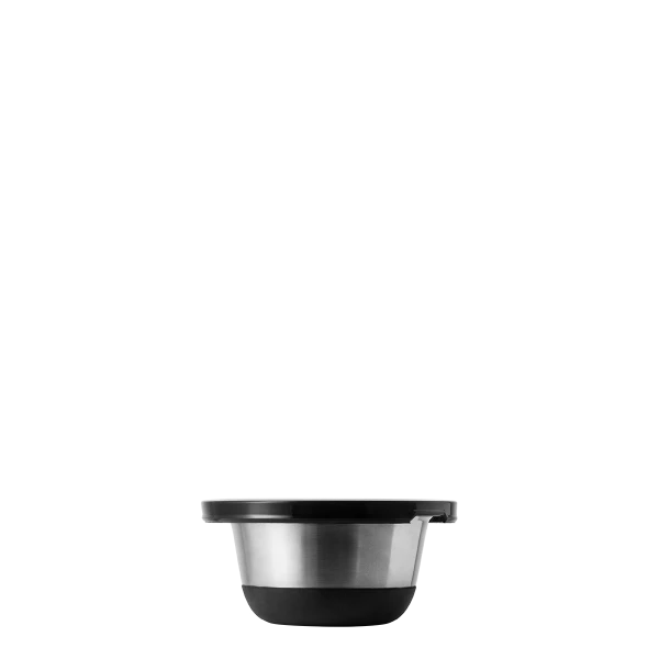 Mixing Bowl Set CNS 4pcs with Plastic Lid and Silikon Bottom — Basic Kitchen