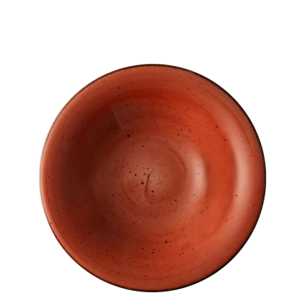 Plate deep 23 cm terracotta — Hotel Inn Chic color