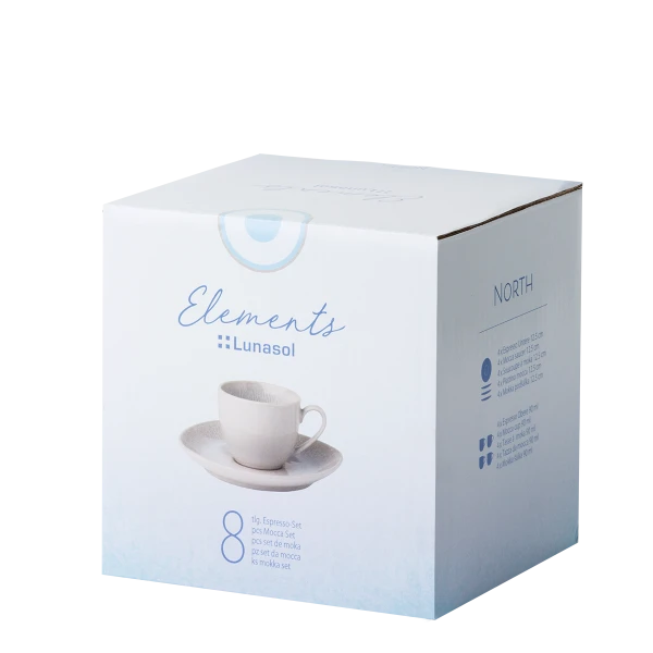 Espresso Set 8pcs — Gaya Elements North