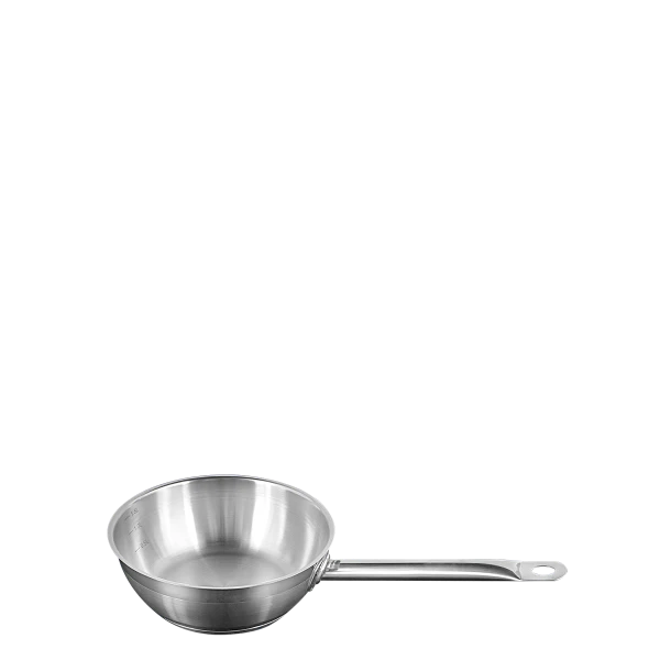 Pánev na restování Ø 18 cm — Orion Lunasol Inox mit CNS-Profigriffen