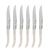 Steakmesser Set 6-tlg. in Box — Basic Country II weiss matt Lunasol