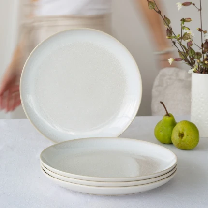 Mělký talíř Coupe 27 cm, sada 4 ks — Gaya Elements North