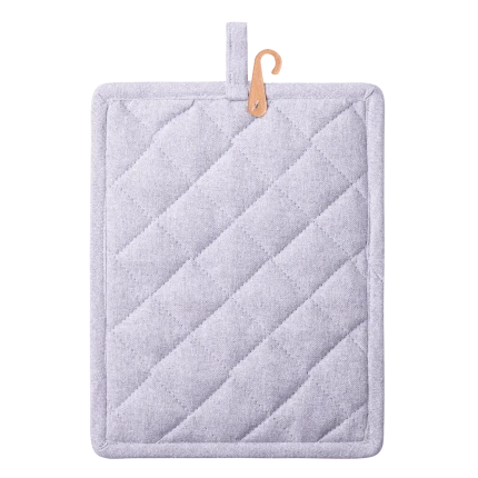 Pot Holder 19 x 24 cm Silver Melange — BASIC Ambiente