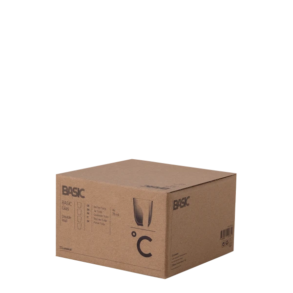 Glas BASIC Glas Double Wall 70 ml – Set 4 tlg.