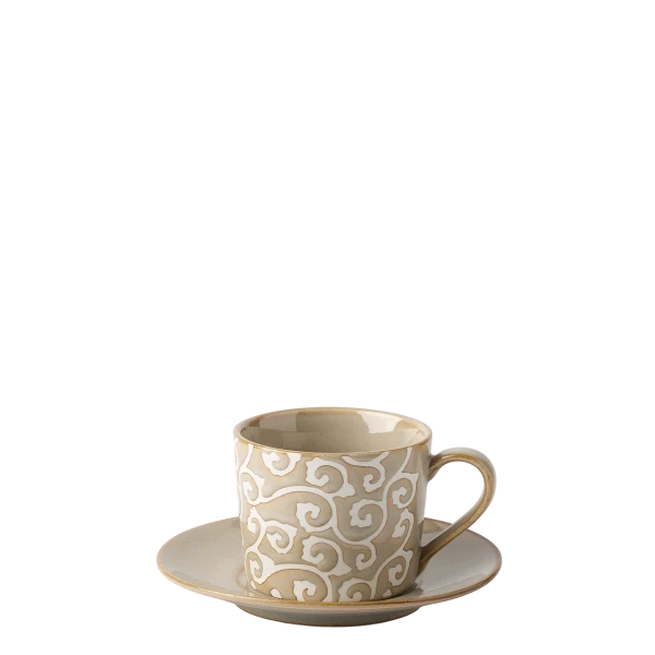 Coffee saucer Ø 14.2 cm h: 2 cm — Levante Pearl