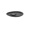Coffee Saucer Triangle — Gaya Atelier black Raised Structur